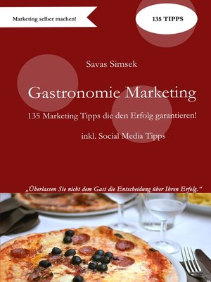 cover image of Gastronomie Marketing